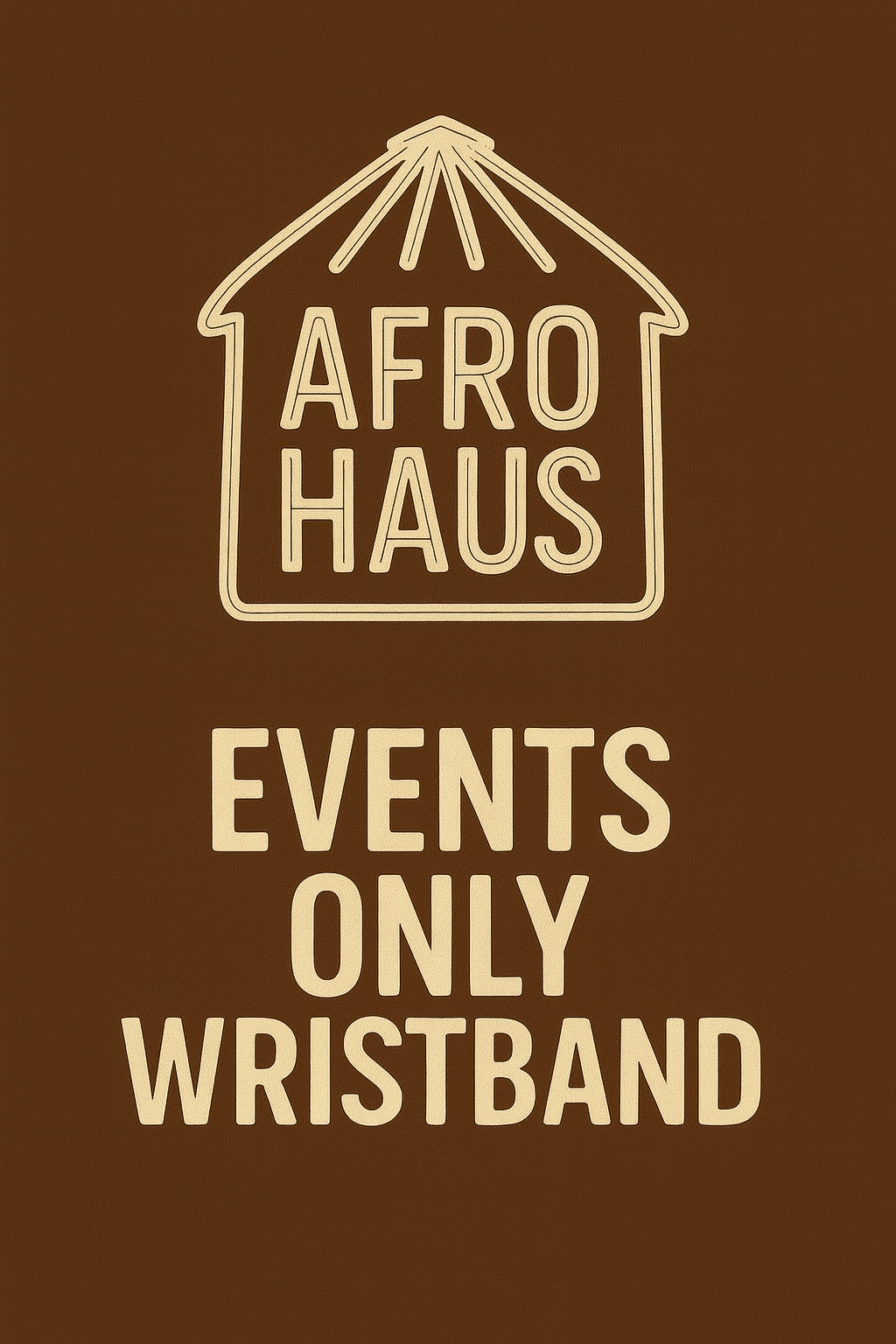 Events Only Wristband